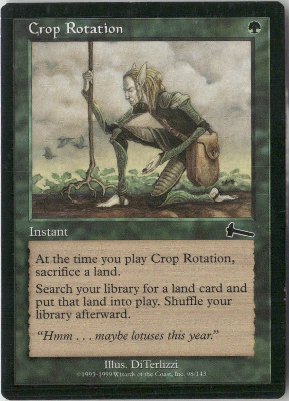 Scan Image | Crop Rotation - Urza's Legacy | [21A17923]