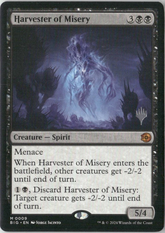 Scan Image | Harvester of Misery - Promo Pack: Secrets of Strixhaven | [780275AD]