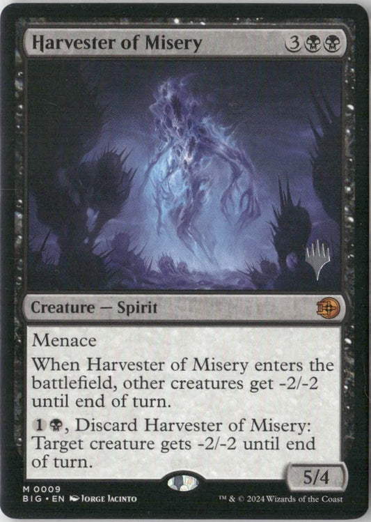 Scan Image | Harvester of Misery - Promo Pack: Secrets of Strixhaven | [780275AD]