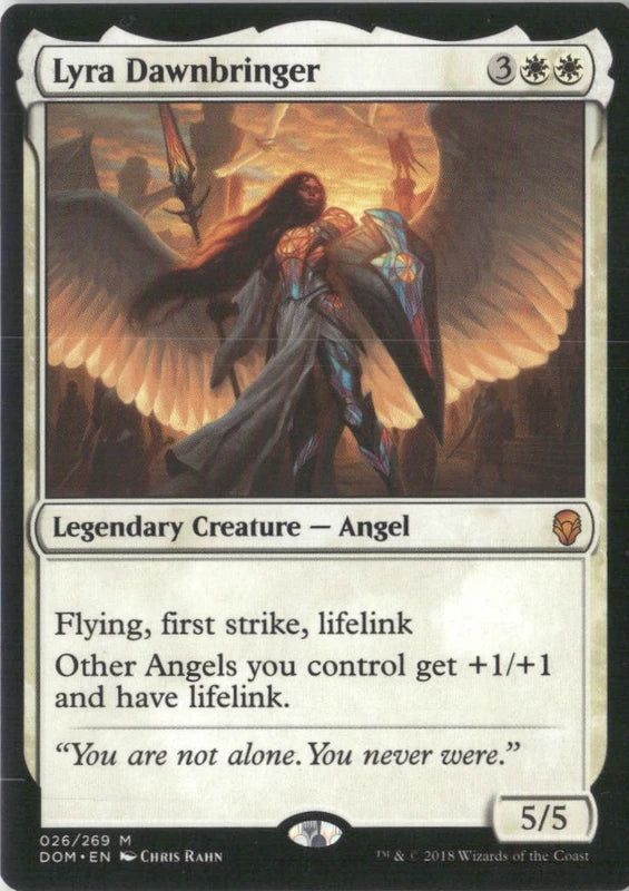 Scan Image | Lyra Dawnbringer - Dominaria | [BE8376CD]