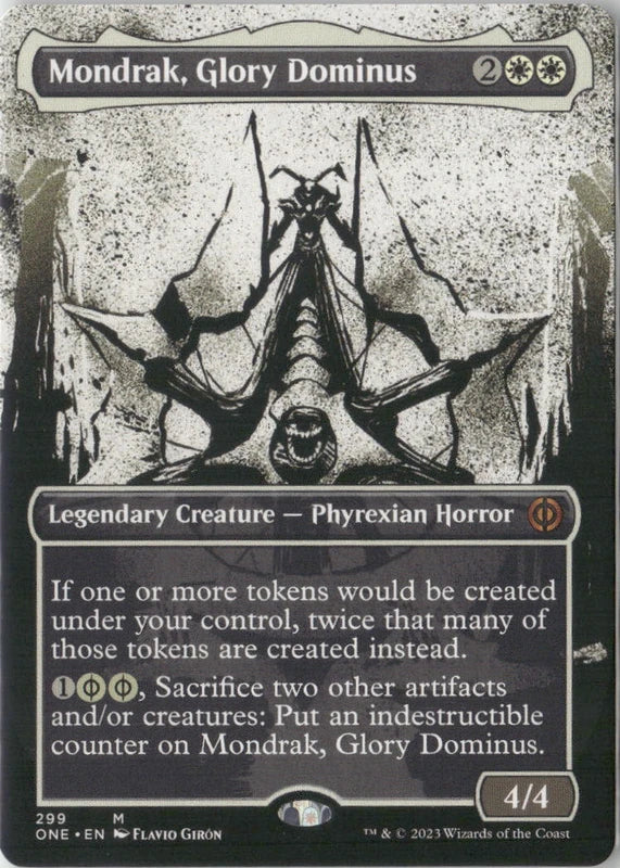 Scan Image | Mondrak, Glory Dominus (Showcase) - Phyrexia: All Will Be One | [B9CCBC4D]