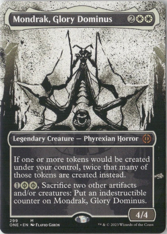 Scan Image | Mondrak, Glory Dominus (Showcase) - Phyrexia: All Will Be One | [B9CCBC4D]