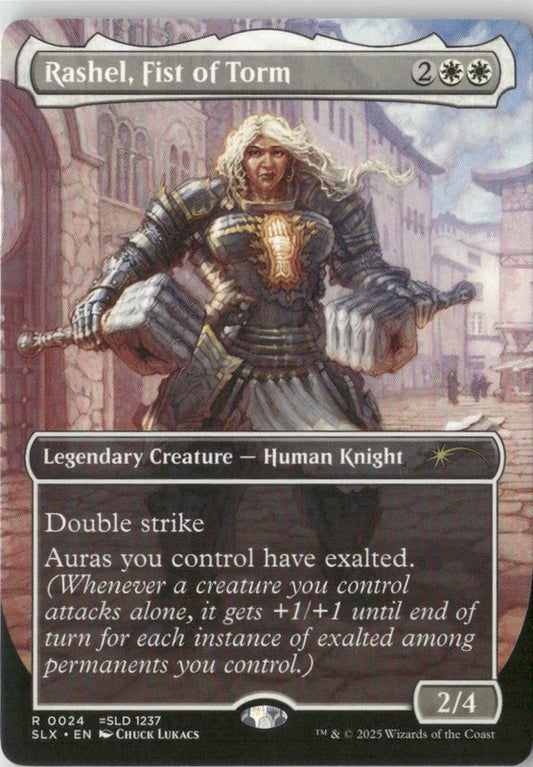 Scan Image | Rashel, Fist of Torm - SLX Cards | [6543477F]