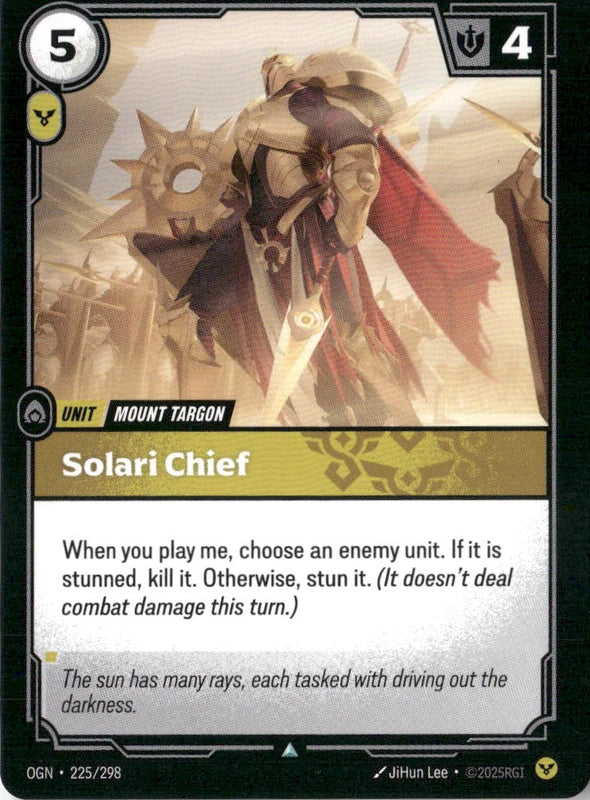 Solari Chief - Origins
