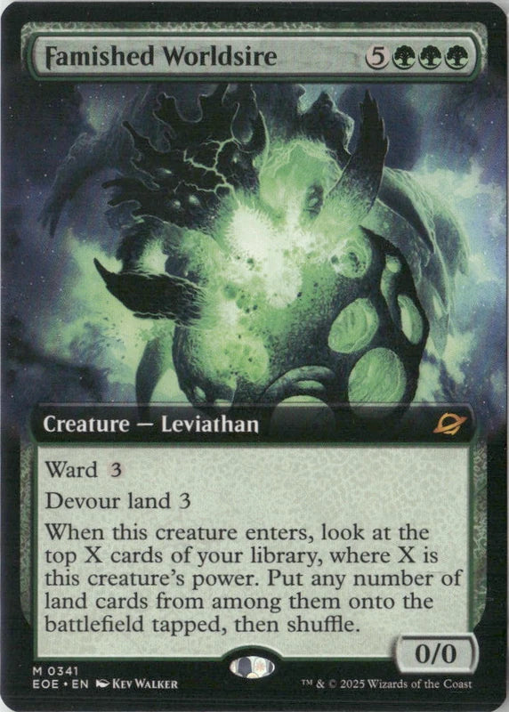 Scan Image | Famished Worldsire (Extended Art) - Edge of Eternities | [25E66F92]