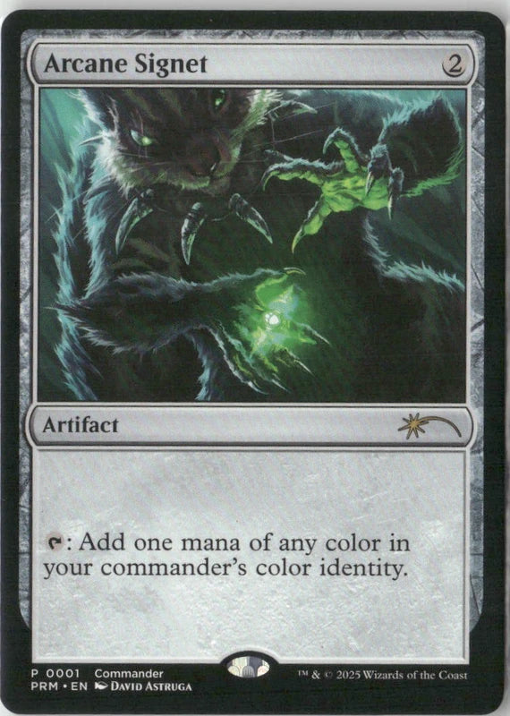 Scan Image | Arcane Signet (CommandFest 2025) - MagicFest Cards | [FE6E26C9]
