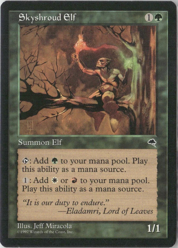Scan Image | Skyshroud Elf - Tempest | [703AA7B4]