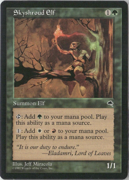 Scan Image | Skyshroud Elf - Tempest | [703AA7B4]