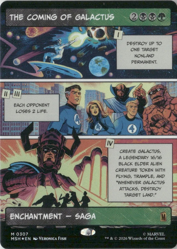 Scan Image | The Coming of Galactus (Borderless) - Marvel Super Heroes | [9FB29D0C]