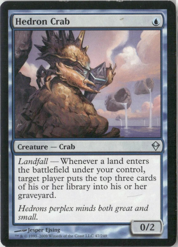 Scan Image | Hedron Crab - Zendikar | [17978B98]