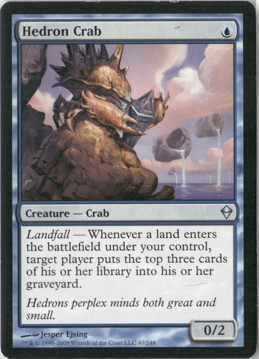 Scan Image | Hedron Crab - Zendikar | [17978B98]