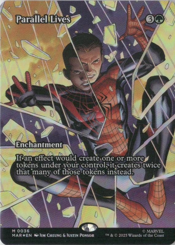 Scan Image | Parallel Lives (Borderless) - Marvel Universe Eternal-Legal | [413DC595]