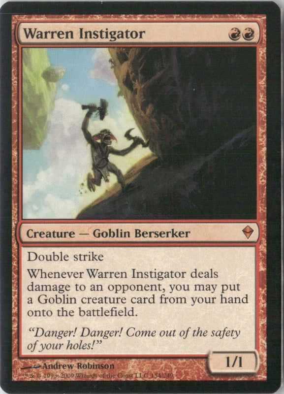 Scan Image | Warren Instigator - Zendikar | [D00C09E6]
