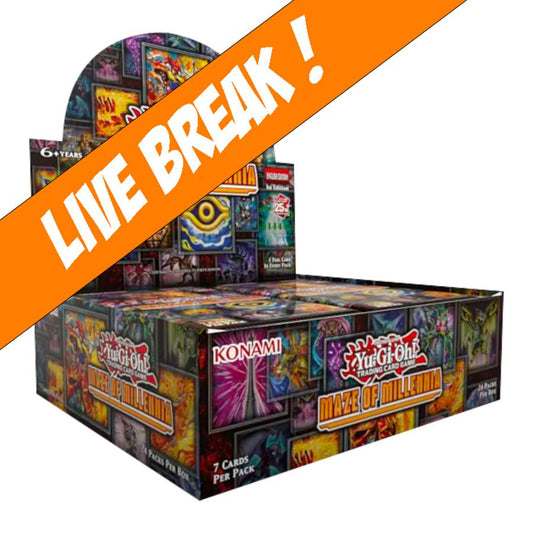 [ Live Break ] Yu-Gi-Oh - Maze of Millennia Booster (Display of 24)