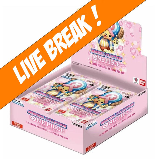 [ Live Break ] One Piece Card Game Memorial Collection Extra Booster Box [EB-01]