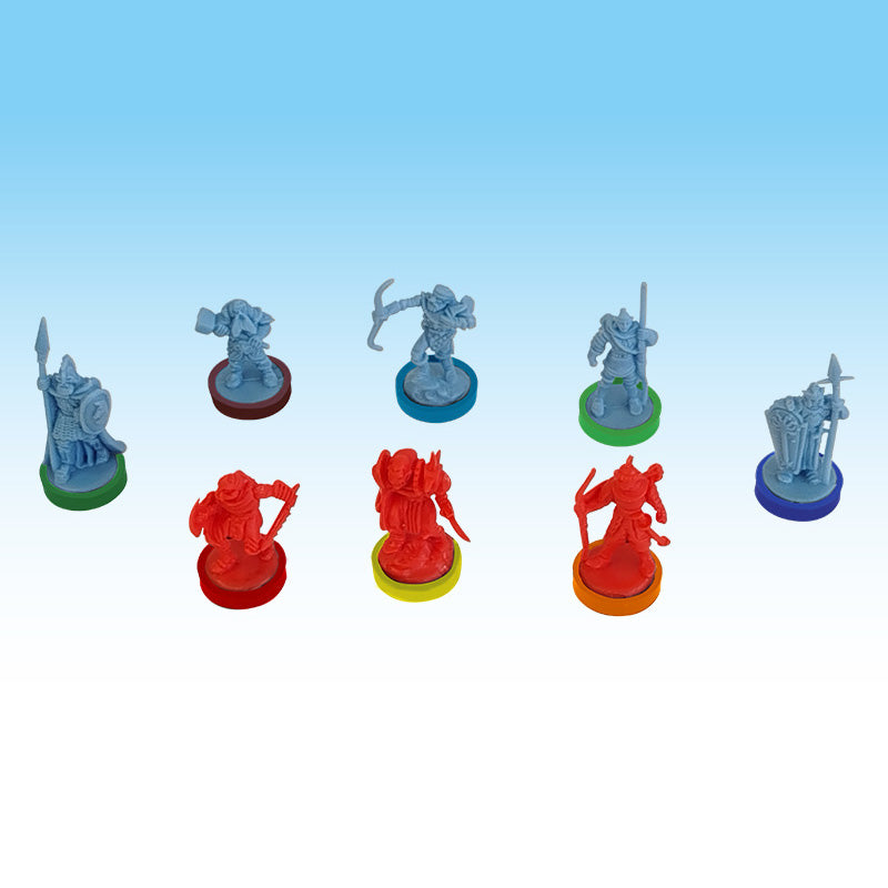 War of the Ring Colored Plastic Rings (205+ pieces) Core Set Accessory