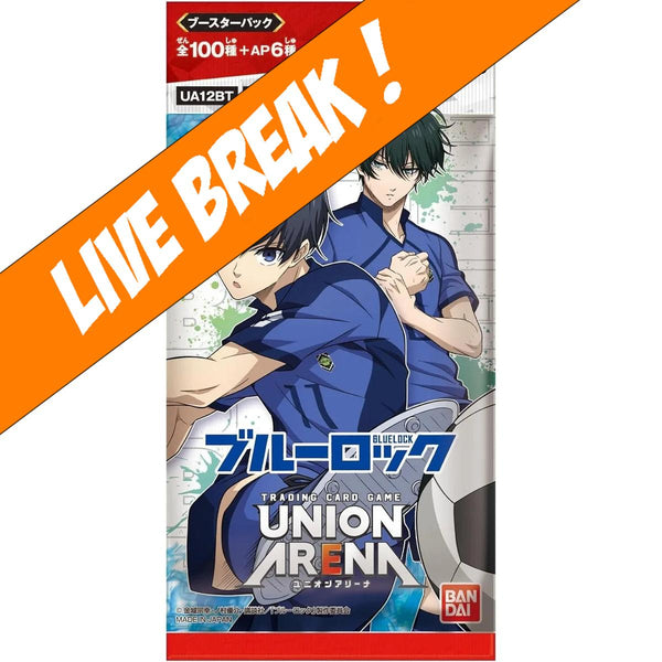 Live Break ] Union Arena - Blue Lock UA12BT (Japanese) Booster
