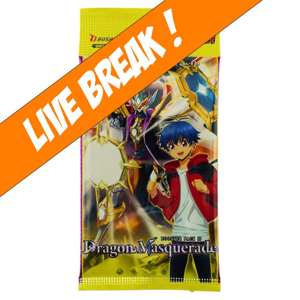 [ Live Break ] [Vanguard] D-BT10 Dragon Masquerade Booster Pack