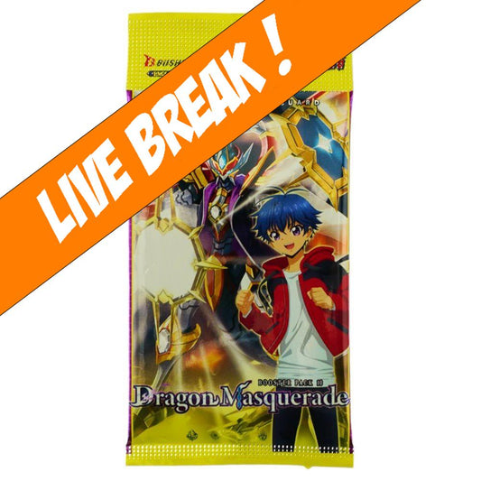[ Live Break ] [Vanguard] D-BT10 Dragon Masquerade Booster Pack