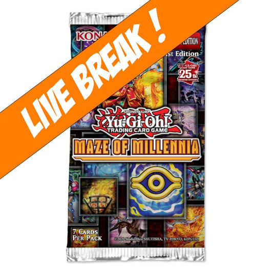 [ Live Break ] Yu-Gi-Oh - Maze of Millennia Booster Pack
