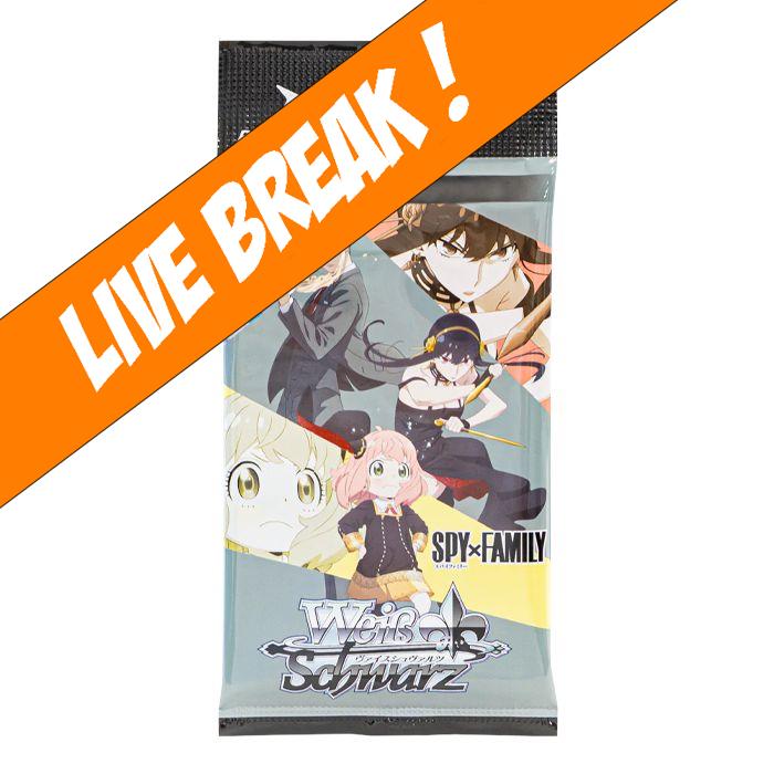 [ Live Break ] [Weiss Schwarz] SPY x FAMILY English Booster Pack