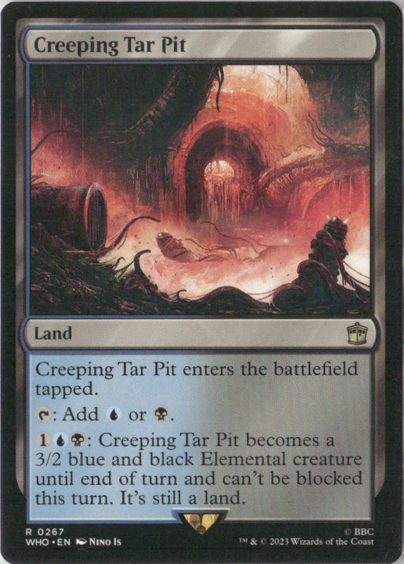 Scan Image | Creeping Tar Pit - Universes Beyond: Doctor Who | [AAF2EBE3]