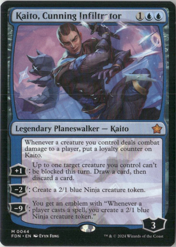 Scan Image | Kaito, Cunning Infiltrator - Foundations | [31E55C0A]