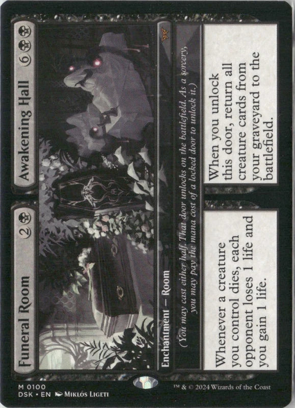 Scan Image | Funeral Room // Awakening Hall - Duskmourn: House of Horror | [7A5C98AD]
