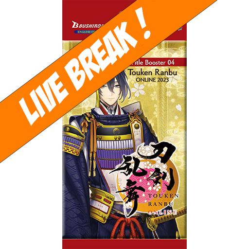 [ Live Break ] [Vanguard] D-TB04 Touken Ranbu ONLINE 2023 Title Booster Pack