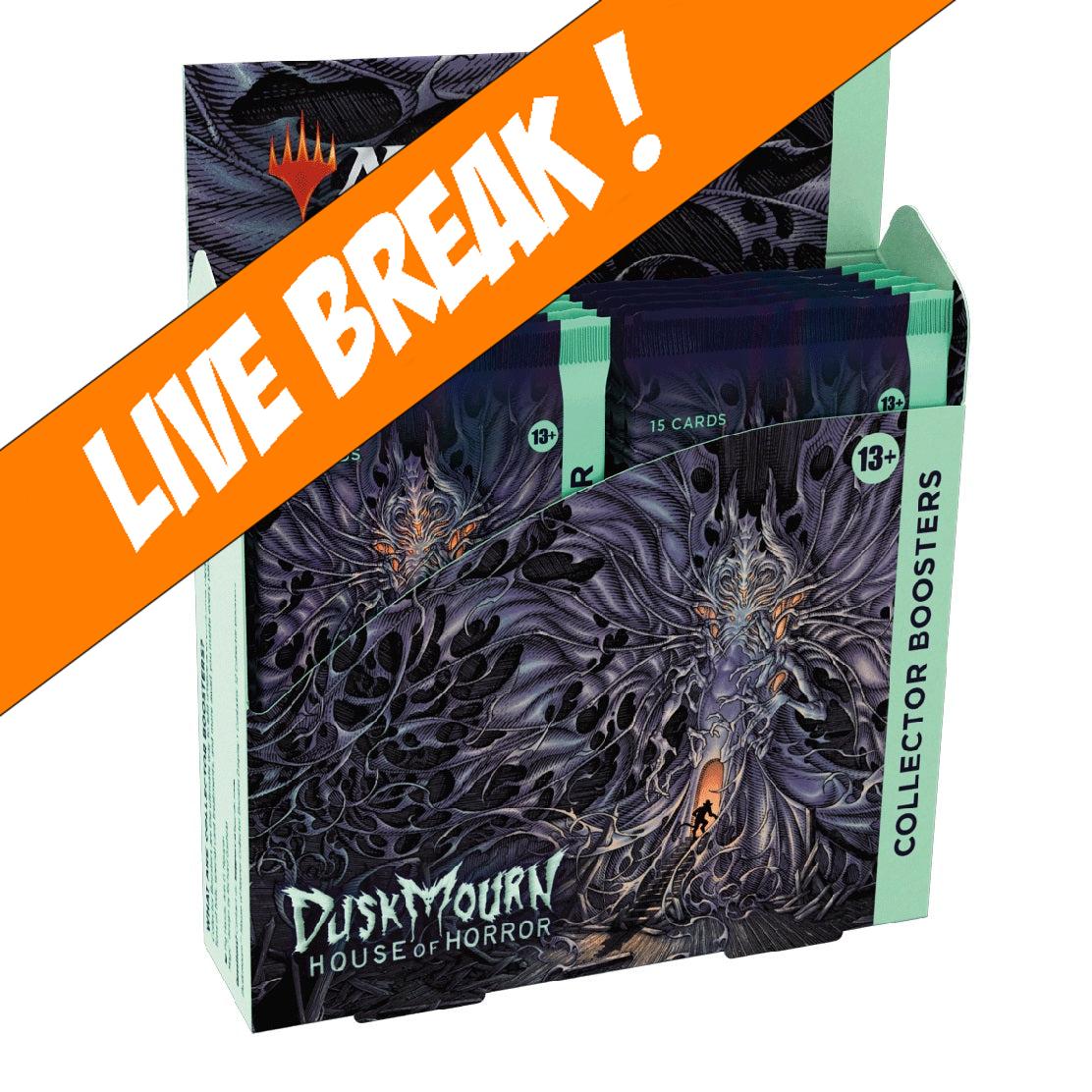 [ Live Break ] Magic The Gathering - Duskmourn: House of Horror Collector Booster Box