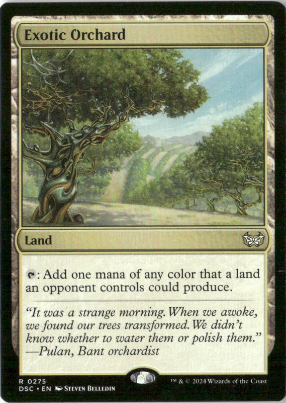 Exotic Orchard - Commander: Duskmourn: House of Horror