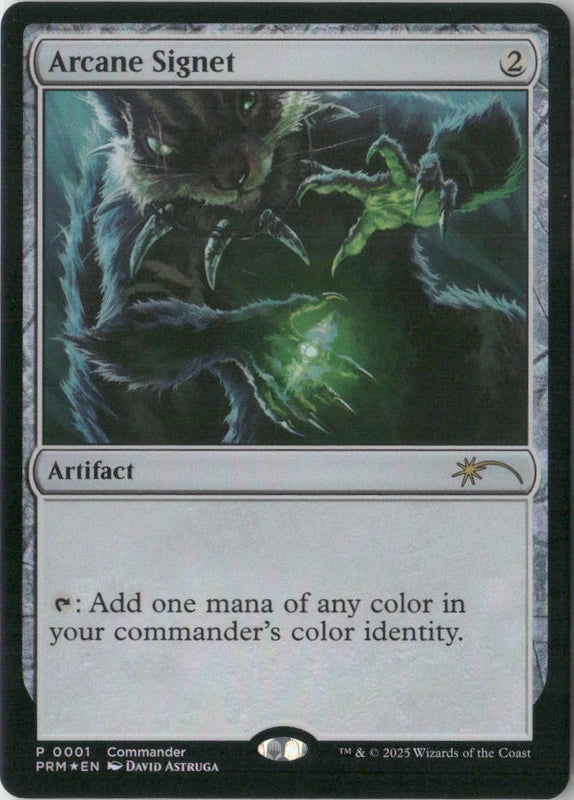 Scan Image | Arcane Signet (CommandFest 2025) - MagicFest Cards | [010346A6]