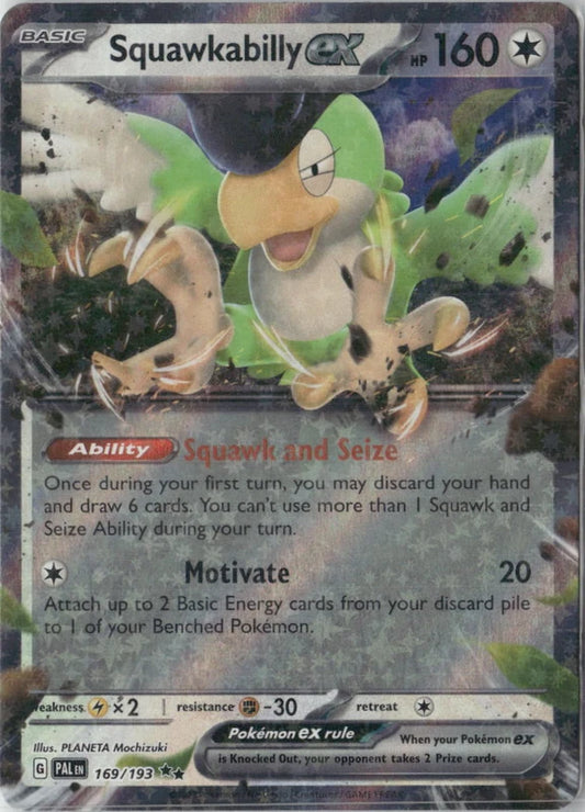 Squawkabilly ex - SV02: Paldea Evolved