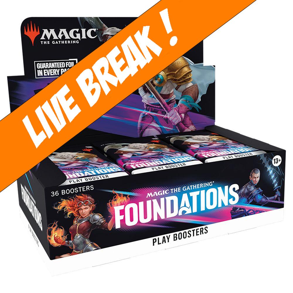 [ Live Break ] Magic: The Gathering Foundations - Play Booster Display