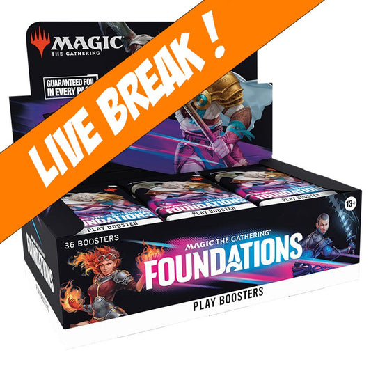 [ Live Break ] Magic: The Gathering Foundations - Play Booster Display