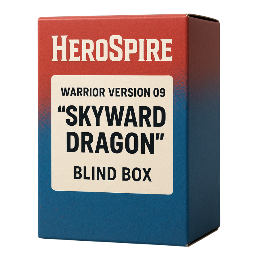 HeroSpire - Warrior Version WV09 "Skyward Dragon" Blind Box (Display of 9)