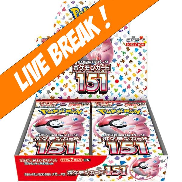 151 japanese booster box tcg Pokemon Sealed Case - (12 booster boxes) and witness a brand Japanese - Pokemon 151 Booster