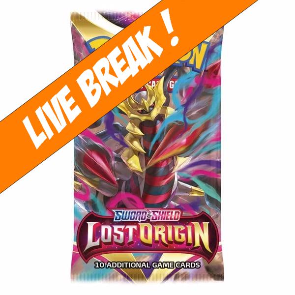[ Live Break ] Lost Origin - Pokémon TCG Sword & Shield SWSH11 Booster Pack