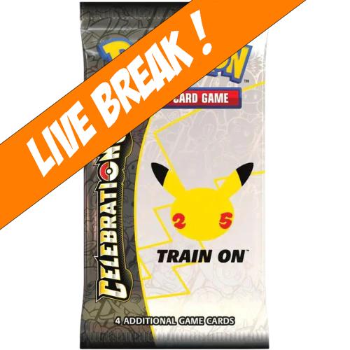 [ Live Break ] Celebrations - Pokémon TCG Booster Pack