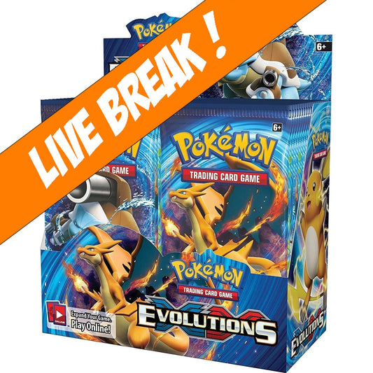 [ Live Break ] Evolutions - Pokémon TCG XY Booster Box