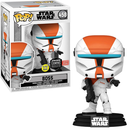 Star Wars: Republic Commando - Boss Glow US Exclusive Pop! Vinyl #458