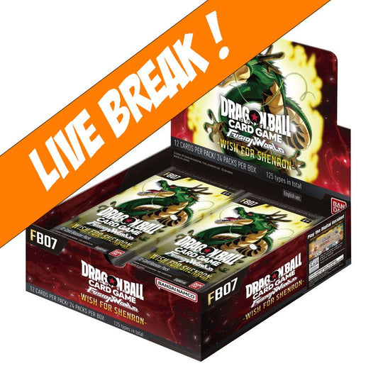 [ Live Break ] Dragon Ball Super Card Game: Fusion World – Wish For Shenron [FB07] Booster Box
