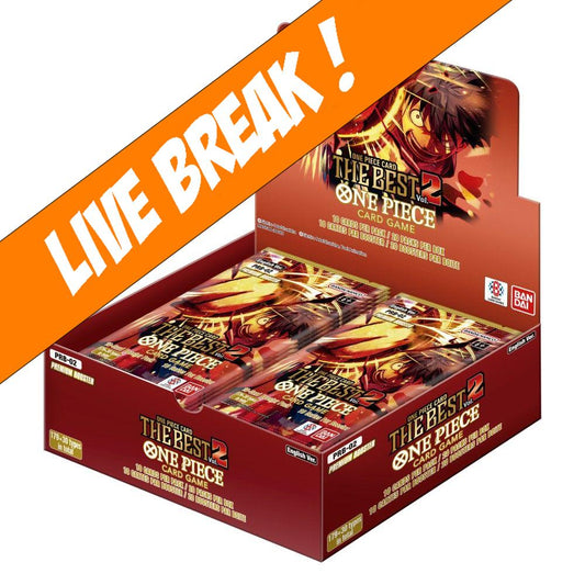 [ Live Break ] One Piece Card Game: Premium Booster Display [PRB-02]