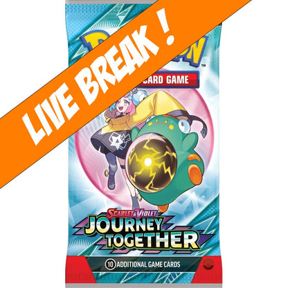 [ Live Break ] Journey Together  - Pokémon TCG Scarlet & Violet SV9 Booster Pack