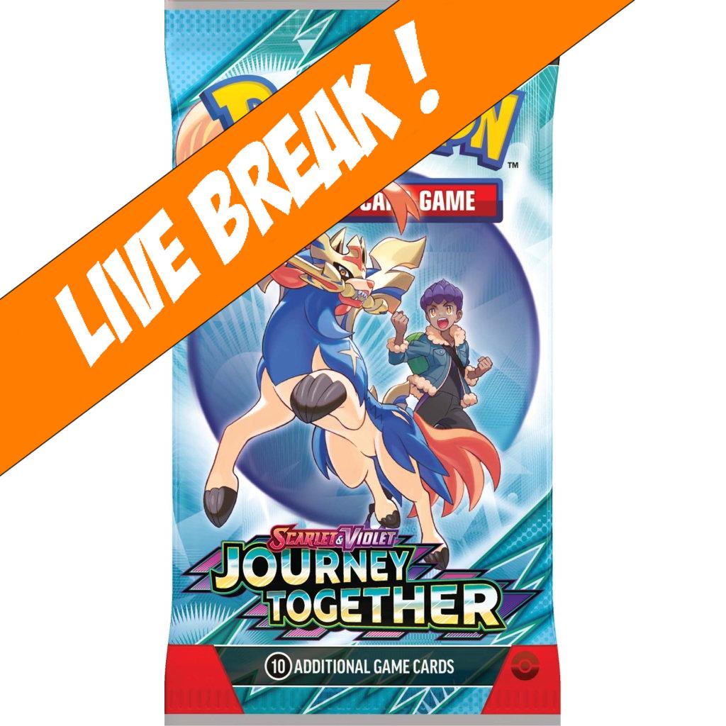 [ Live Break ] Journey Together  - Pokémon TCG Scarlet & Violet SV9 Booster Pack