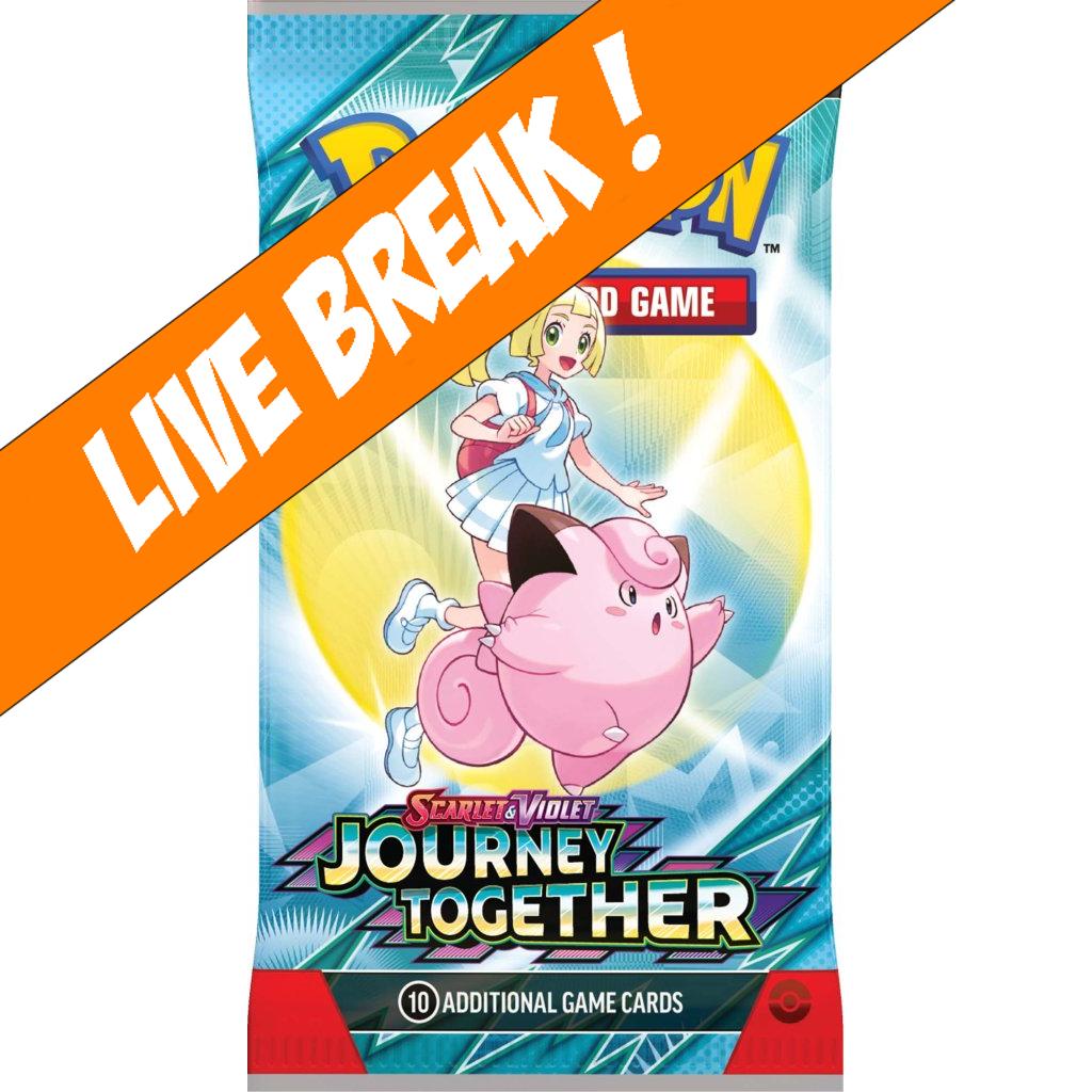 [ Live Break ] Journey Together  - Pokémon TCG Scarlet & Violet SV9 Booster Pack