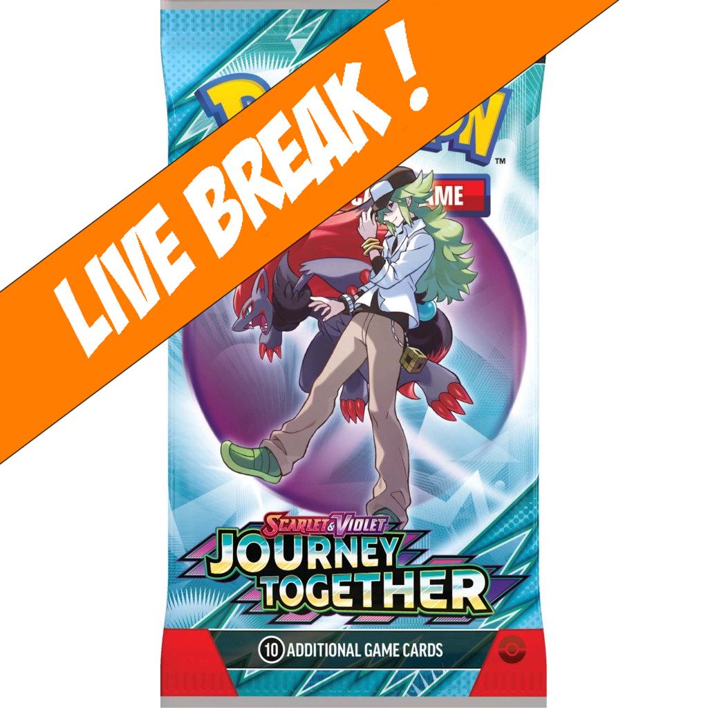 [ Live Break ] Journey Together  - Pokémon TCG Scarlet & Violet SV9 Booster Pack
