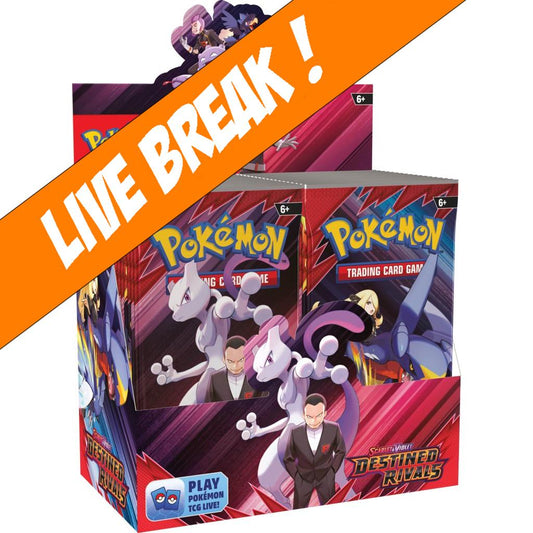 [ Live Break ] Destined Rivals - Pokémon TCG Scarlet & Violet SV10 Booster Box