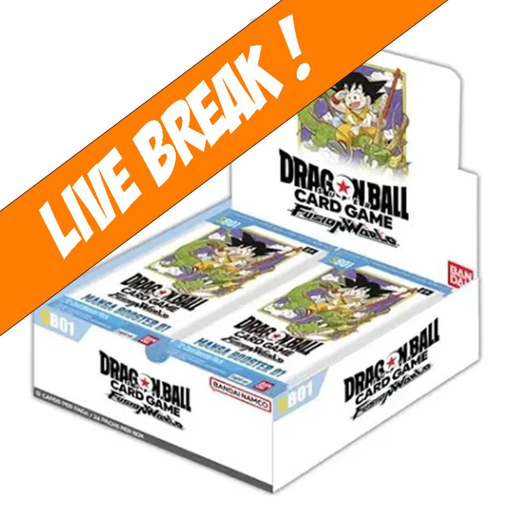 [ Live Break ] Dragon Ball Super Card Game: Fusion World – Manga Booster Display [SB02]