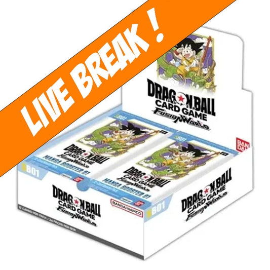 [ Live Break ] Dragon Ball Super Card Game: Fusion World – Manga Booster Display [SB02]